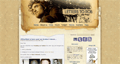 Desktop Screenshot of letterstorob.com