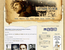 Tablet Screenshot of letterstorob.com